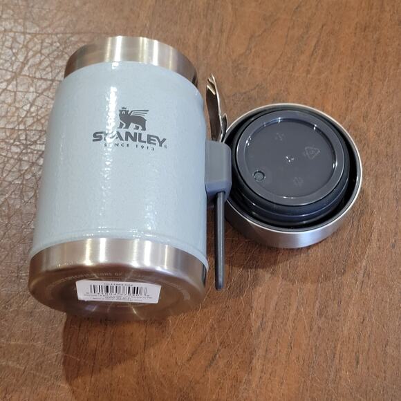 Stanley Classic Legendary Food Jar Vacuum Insulated BPA-Free w/ Spork 14oz New - Picture 6 of 12